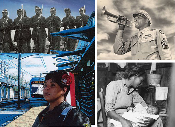 Images from The Great Migration exhibit.