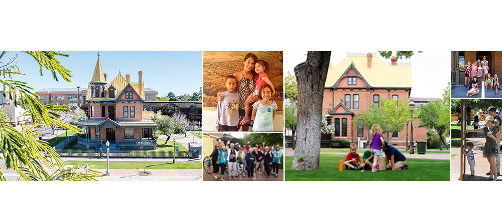 A multi-picture banner showing people enjoying activities at The Square PHX.