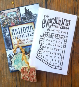 Arizona themed museum store items.