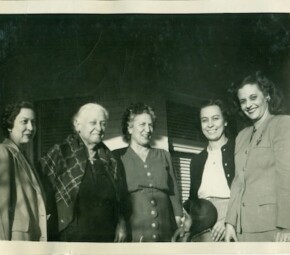 A picture of several women from the Silva family, who lived at The Square PHX.