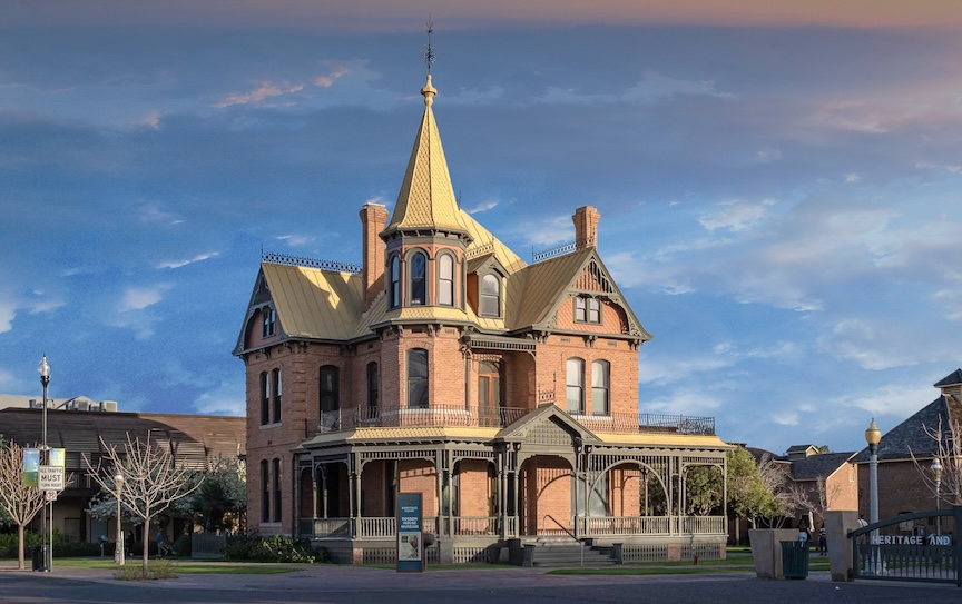 A picture of Rosson House Museum at historic The Square PHX.